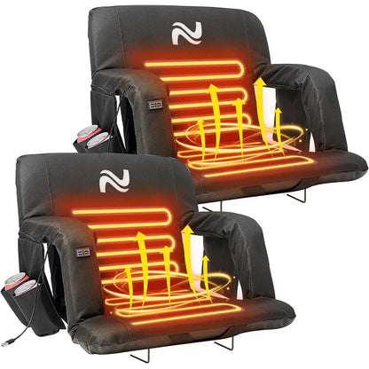 Heated Stadium Seats, 2-Pack