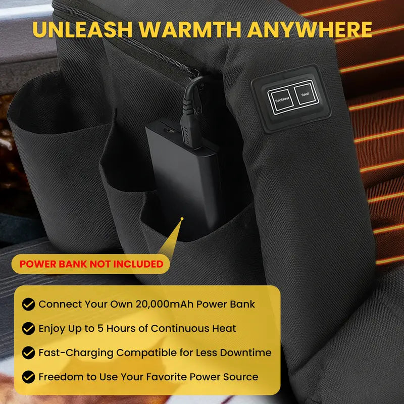 Heated Stadium Seats, 2-Pack