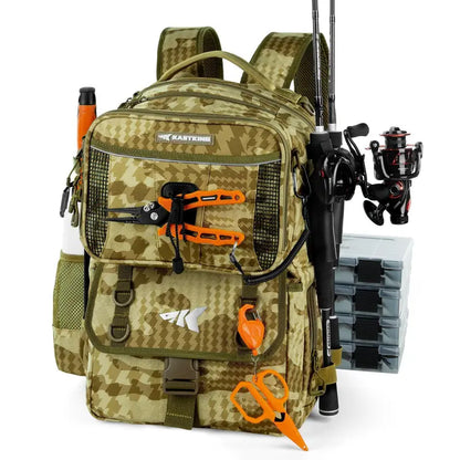 50L Fishing Tackle Backpack