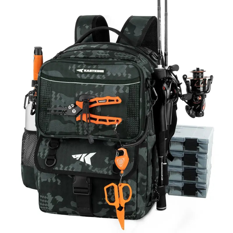 50L Fishing Tackle Backpack
