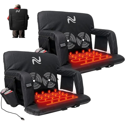Heated Stadium Seats, 2-Pack
