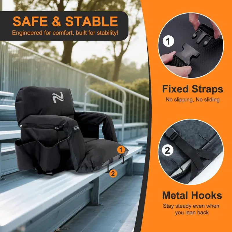 Heated Stadium Seats, 2-Pack