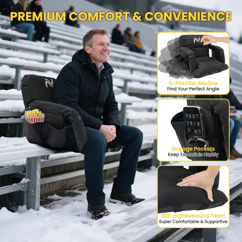 Heated Stadium Seats, 2-Pack